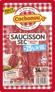 Saucisson sec -25% 2026